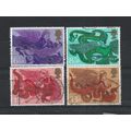 GB.1975 Christmas.Angels set of 4.Fine Used.Aug25
