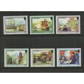 Jersey 587-592, 1992 William Mesny, VF, MNH (GB...
