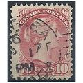 Canada 1890 SG110 10c Carmine-Pink Fine Used.