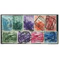 1945/1946 9 different values - #194 fine used (...