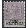 Bechuanaland 1888 SG12 3d Lilac & Black Mounted...