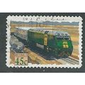 AUS 1993 45c (S/A) 'TRAINS- THE GHAN' FINE USED...