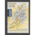 AUS 2016 $2.75 'QUEENS BIRTHDAY' FINE USED (EBI...