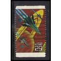 Used 2741 29c Winged Spaceship Fine BPS W4749