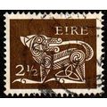 Ireland 1971 Dog Stylised 2 1/2p Used Stamp