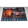 1986 Chevy S-10 Blazer Ad - Way Out Back