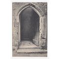 15th Century Doorway Lacock Abbey Postcard Wilt...