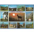 Schones Oberbayen Germany Multiview Postcard po...