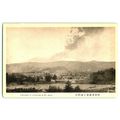 Panorama of Karuisawa & Mt. Asama Japan Vintage...