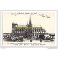 AMIENS, LA CATHEDRALE, VUE PRISE DU PALAIS DE J...