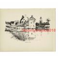 Scotney Castle, Sussex, Book Illustration (Prin...