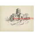 New Shoreham Church, Sussex, Book Illustration ...