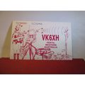 used QSL card PERTH, WESTERN AUSTRALIA 1994 =