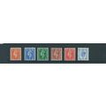 a george vI sg503 light colours sg503 set of 6