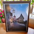 Vintage Germany Gasthof Village Scene - 1980- F...