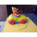Old Vintage Kohner Walt Disney Winnie Pooh Pull...