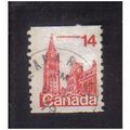 1977 canada houses of parliament 14c booklet/co...