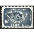 Canada 1957 SG478 15c BLackish Blue Fine Used . ..