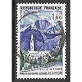 FRANCE 1960 1F CHURCH GREAT BERNARD MOUNTAINS S...