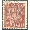 Belgium 1948 - SG1219 - 1f.35c brown - Woman Ma...