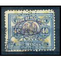 Used Revenue 40c N.Y. Stock Transfer Fine Just ...