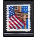 Used 2913 32c U.S. Flag Over Porch Very Fine CN...