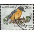Australia 1979 20c Value. Eastern Yellow Robin....