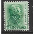 USA 1962 1c GREEN ANDREW JACKSON SG 1206 FINE U...