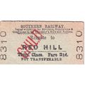 REIGATE - RED HILL 1937(?) Child Southern Railw...