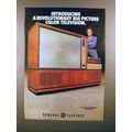 1978 General Electric Widescreen 1000 Televisio...