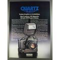 1980 Contax 139 Quartz Camera Ad - A Revolution