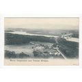 Menai Suspension and Tubular Bridges Early Undivided Back Postcard