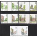 Great Britain 1980 London Landmarks Gutter Pair...