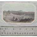 Vintage: coloured engraving - Tiberias