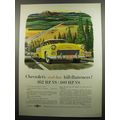 1955 Chevrolet Cars Ad - Chevrolet's red-hot hill-flatteners!