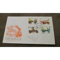1974 GB FDC Cover - Fire Engines / Brigade - Li...