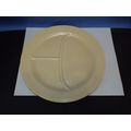 Rare Vintage 1930s Fiesta 12" Ivory White Divid...