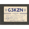 QSL Card G3KZN Dennis Blakeley 96 Consort Road ...