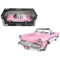1957 Buick Roadmaster Convertible Pink and Whit...