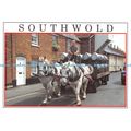 D022698 Southwold. Dray Horses. N. Heard. Dennis