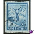 Argentina stamps SG1025 - 1959 - Ski Jumper 100...