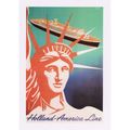 Poster Art Postcard Holland America Line Steam ...