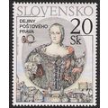 Mi 384: History of the Postal Law: Empress Mari...