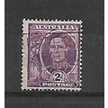 Australia.SG205 2d King George VI (Bright Purpl...