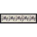 2124 4.9c Buckboard Very Fine MNH Dry Gum PNC 4...