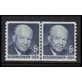 1401 6c Dwight Eisenhower Fine MNH CLP W1662