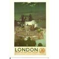 Advertising GWR LONDON Postcard (Mumbles MRP/200)