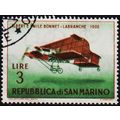 San Marino. 1962 3L S.G.661 Used