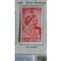 GRENADA.KGVI 1948 ROYAL SILVER WEDDING SG 166-1...