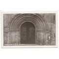 West Door Tutbury Church Staffordshire Postcard...